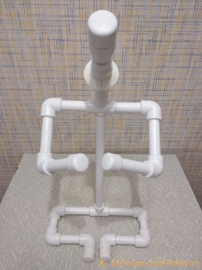 Газетница из ПП трубы