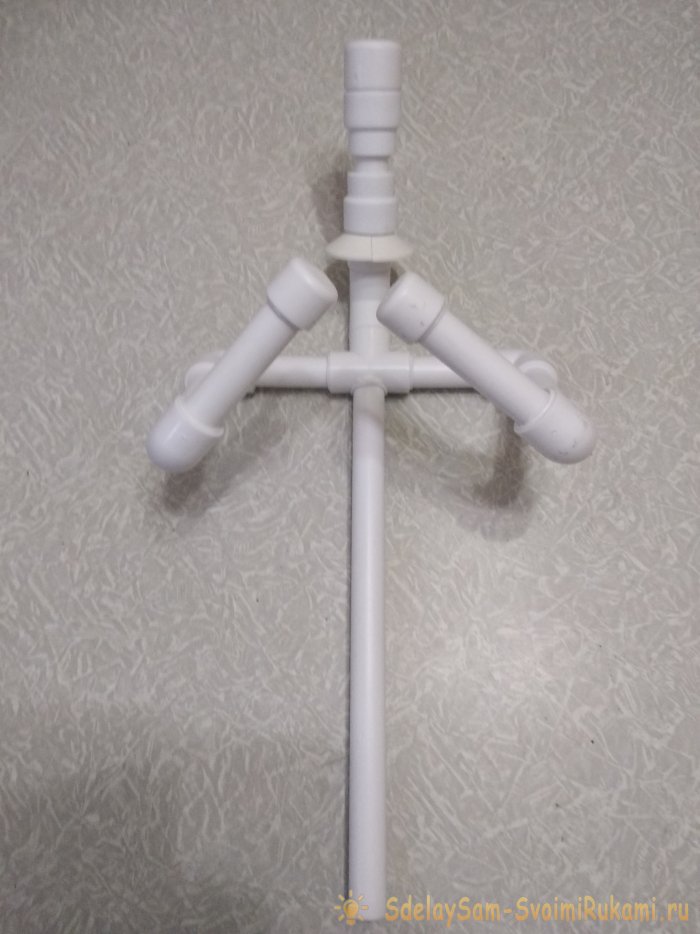 Газетница из ПП трубы