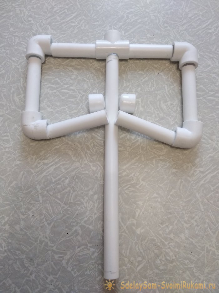 Газетница из ПП трубы