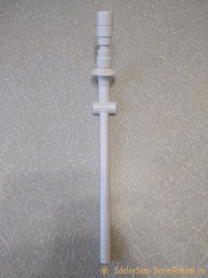 Газетница из ПП трубы