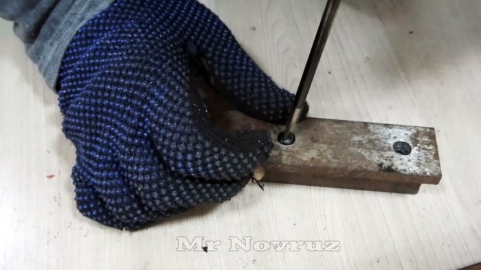 Как сделать роликовые ножницы по металлу