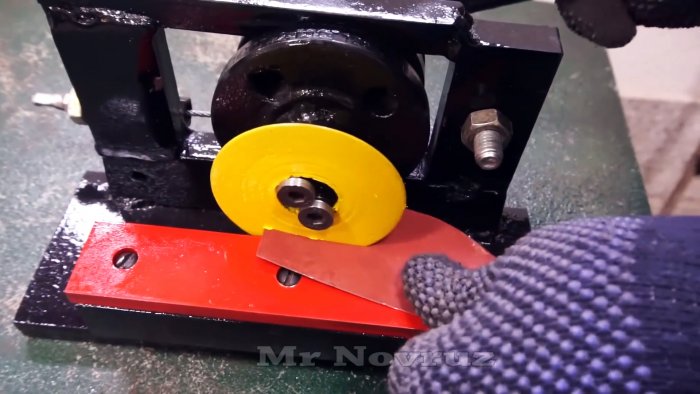 Как сделать роликовые ножницы по металлу