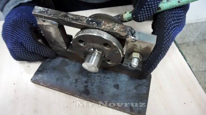 Как сделать роликовые ножницы по металлу