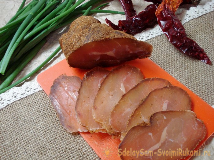 Бастурма безотходная цельным куском