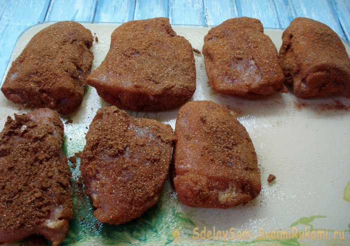 Бастурма безотходная цельным куском