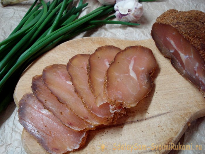 Бастурма безотходная цельным куском