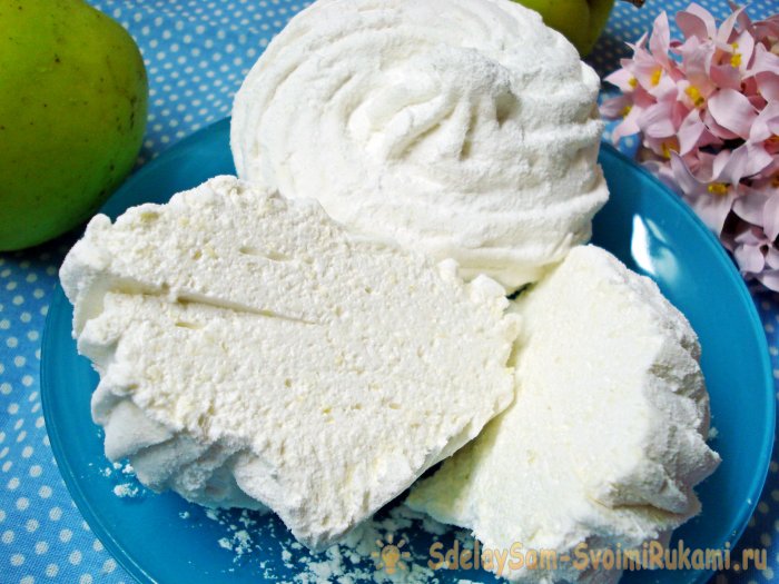 Яблочный зефир который всегда получается