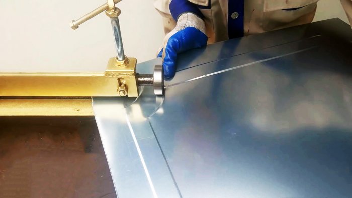 Как сделать станок для создания ребер жесткости на листовом металле