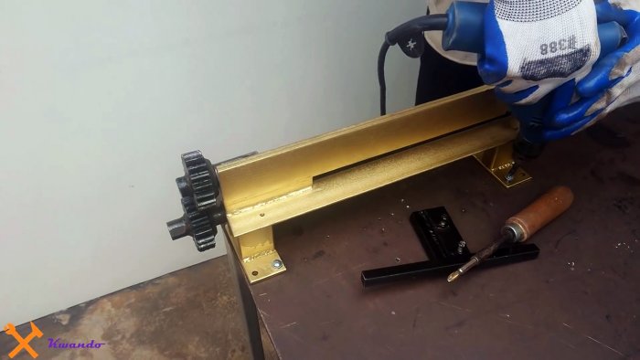 Как сделать станок для создания ребер жесткости на листовом металле