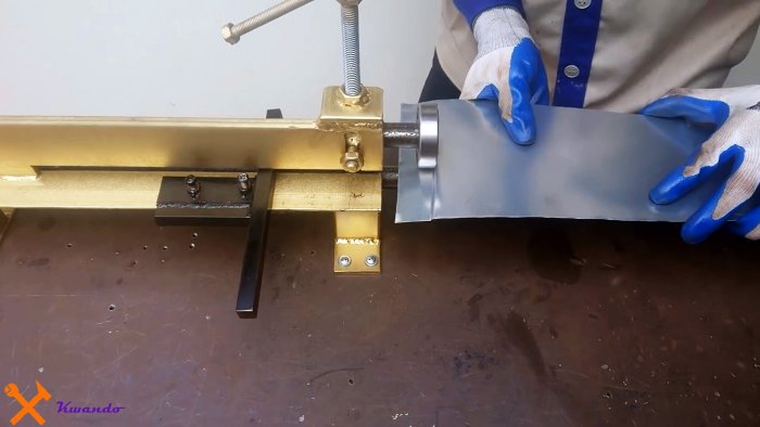 Как сделать станок для создания ребер жесткости на листовом металле