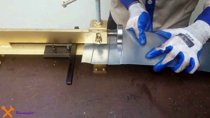 Как сделать станок для создания ребер жесткости на листовом металле