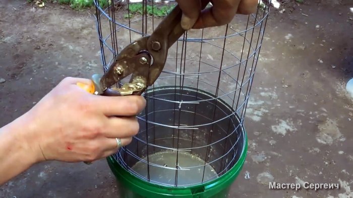 Как сделать вертикальную клумбу