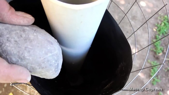 Как сделать вертикальную клумбу