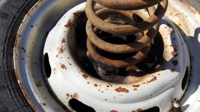 Как из деталей строго автомобиля сделать манекен для отработки ударов