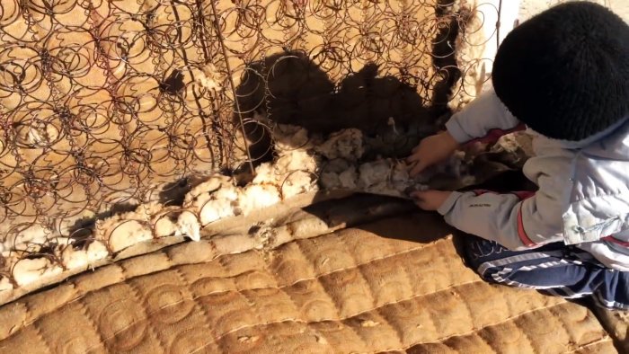 Как из деталей строго автомобиля сделать манекен для отработки ударов