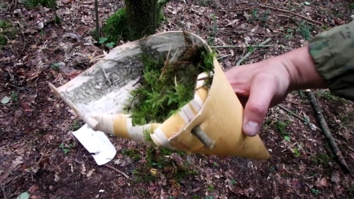 Как очистить и обеззаразить воду в лесу при отсутствии котелка или фляги