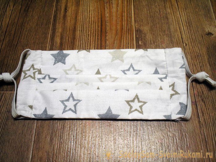 Шьем сами многоразовую маску защиты