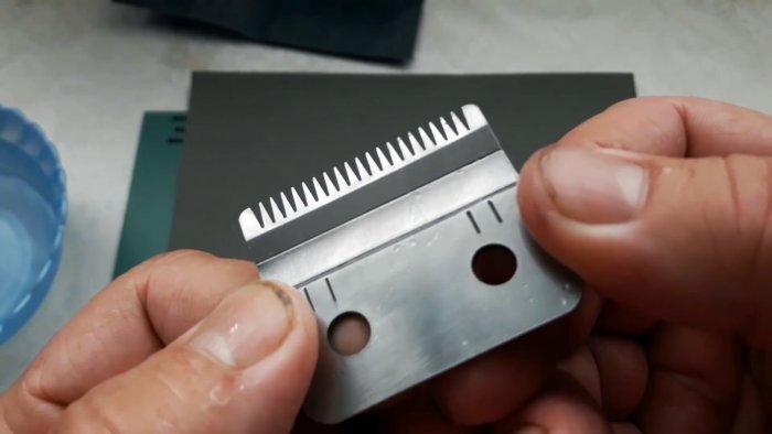 Как очень просто наточить ножи машинки для стрижки волос