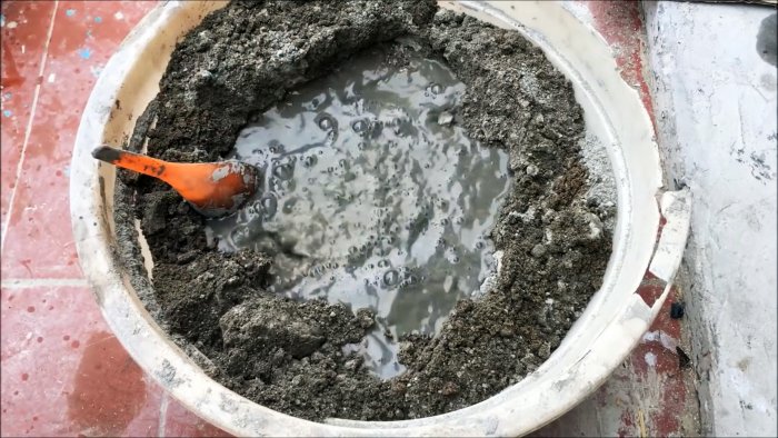 Как сделать трехъярусный садовый фонтанчик из старых покрышек