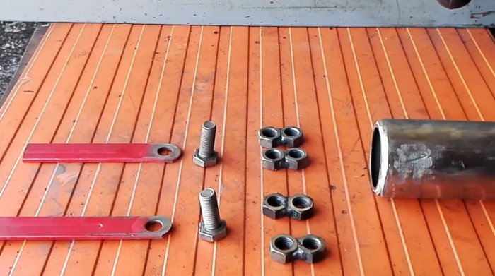 Как сделать универсальный съемник из гидравлического домкрата