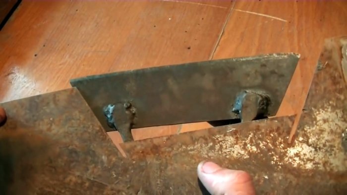 Как сделать самозатачивающуюся тяпку