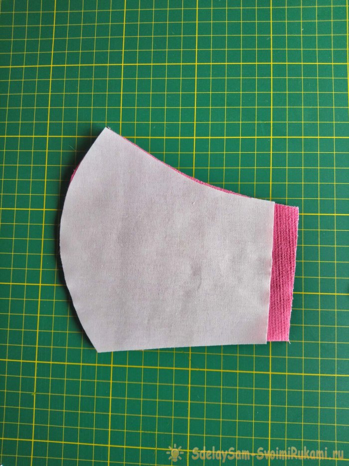 Мастер-класс Многоразовая маска с карманом для фильтрующего слоя