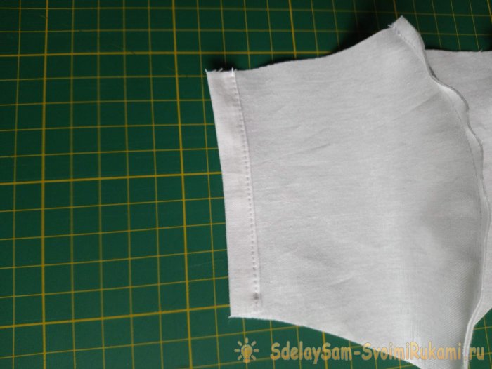 Мастер-класс Многоразовая маска с карманом для фильтрующего слоя