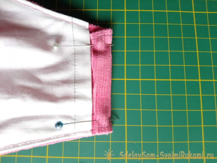 Мастер-класс Многоразовая маска с карманом для фильтрующего слоя