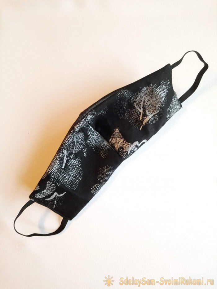 Мастер-класс по шитью простой многоразовой анатомической маске