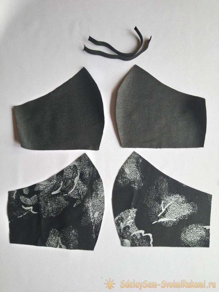 Мастер-класс по шитью простой многоразовой анатомической маске