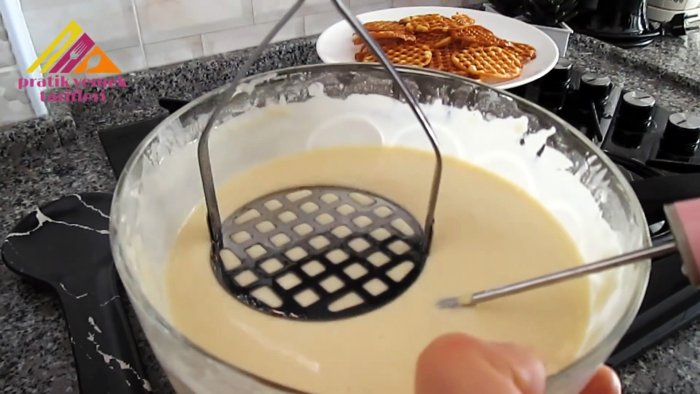 Супер хворост приготовленный при помощи картофелемялки