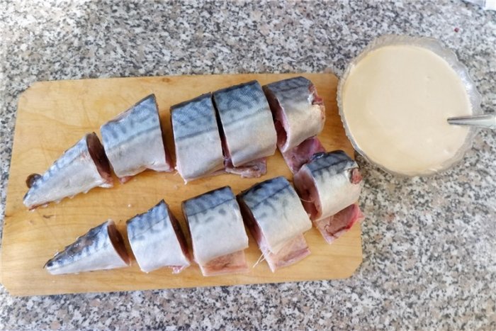 Если готовить скумбрию то только так Скумбрия в горчичном соусе