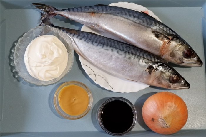Если готовить скумбрию то только так Скумбрия в горчичном соусе