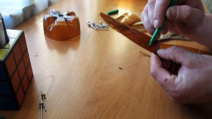 Как просто и быстро сделать ножны из пластиковой бутылки