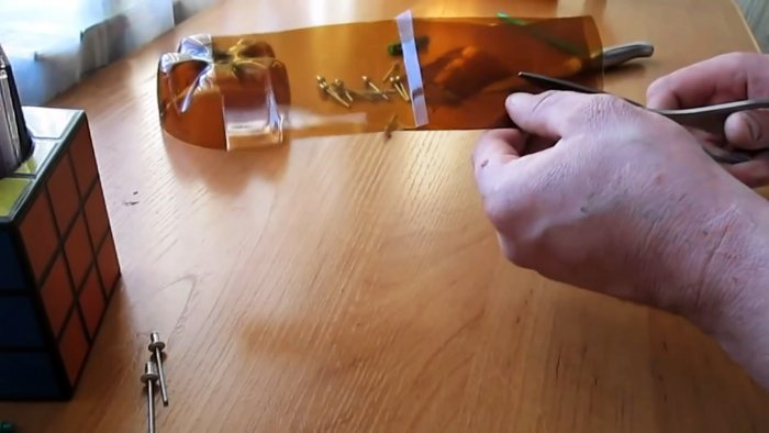Как просто и быстро сделать ножны из пластиковой бутылки