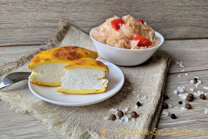 Необычный завтрак из обычных яиц