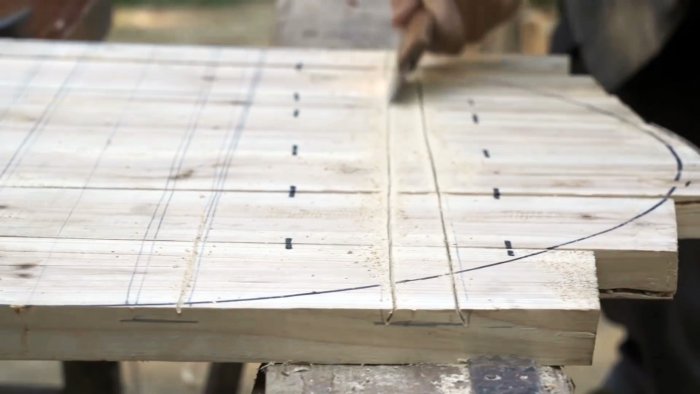 Как без клея гвоздей и саморезов сделать деревянную крышку для казана коптильни или тандыра