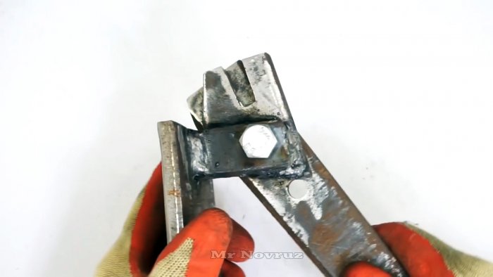 Как сделать рычажные ножницы для перекусывания прутьев и проволоки