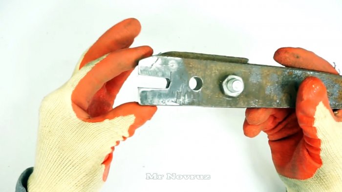 Как сделать рычажные ножницы для перекусывания прутьев и проволоки