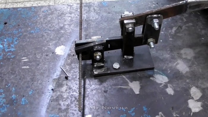 Как сделать рычажные ножницы для перекусывания прутьев и проволоки