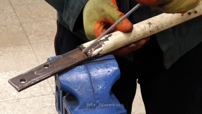 Как сделать рычажные ножницы для перекусывания прутьев и проволоки