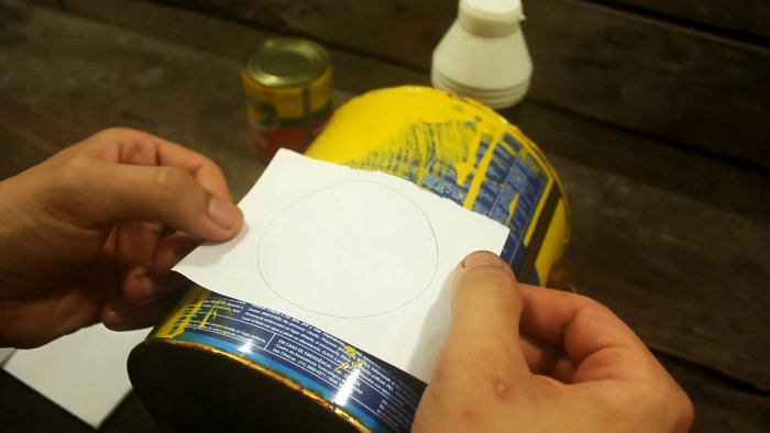 Полезное применение жестяным банкам как сделать мини печь для уличной готовки