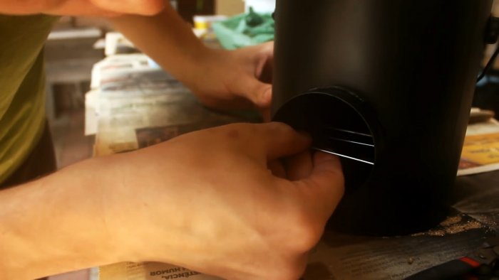 Полезное применение жестяным банкам как сделать мини печь для уличной готовки