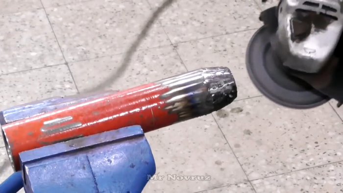 Как из куска трубы сделать инжекторную пропановую горелку