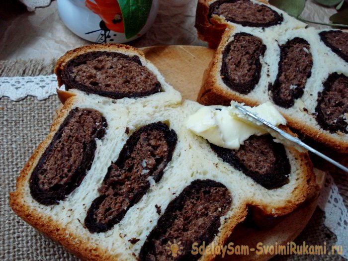 Радуем семью печем Леопардовый хлеб