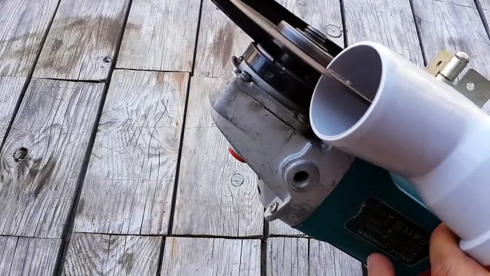 Как заставить болгарку пилить бетон без пыли