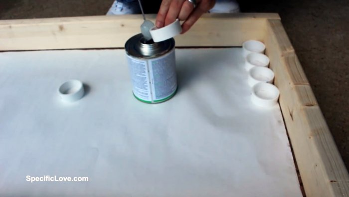 Как сделать декоративную решетку из ПВХ трубы