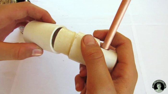 Как из ПВХ труб сделать разбрызгиватель для полива