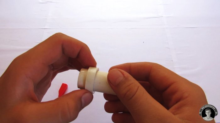 Как из ПВХ труб сделать разбрызгиватель для полива