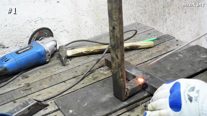 Самый простой гриндер из болгарки велосипедной втулки и ролика ГРМ